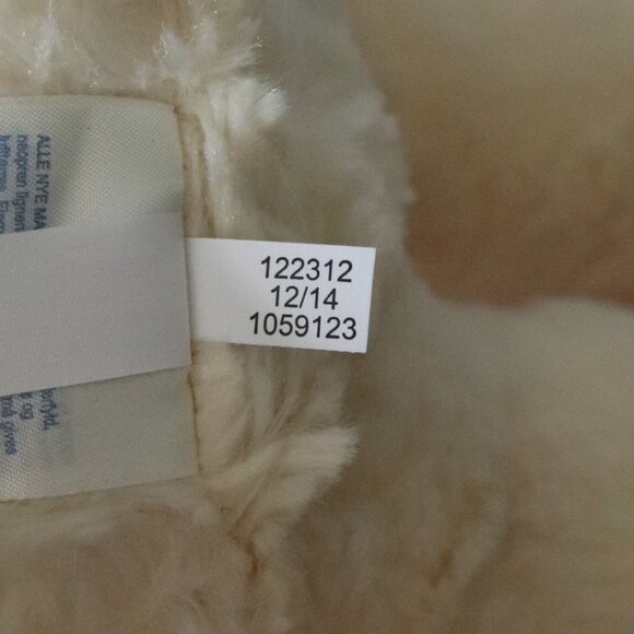Build A Bear Workshop BABW Kids Cream/Ivory Stuffed Teddy Bear Animal | 16" - Picture 8 of 8